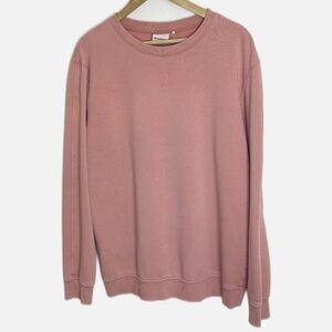 Richer Poorer pink crew neck sweatshirt L